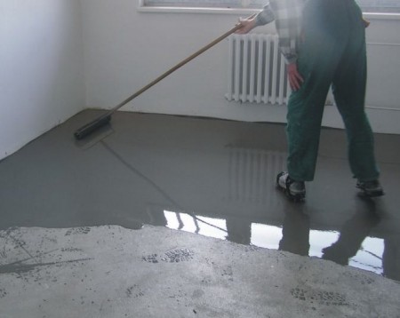 Nivelizácia podkladného betónu